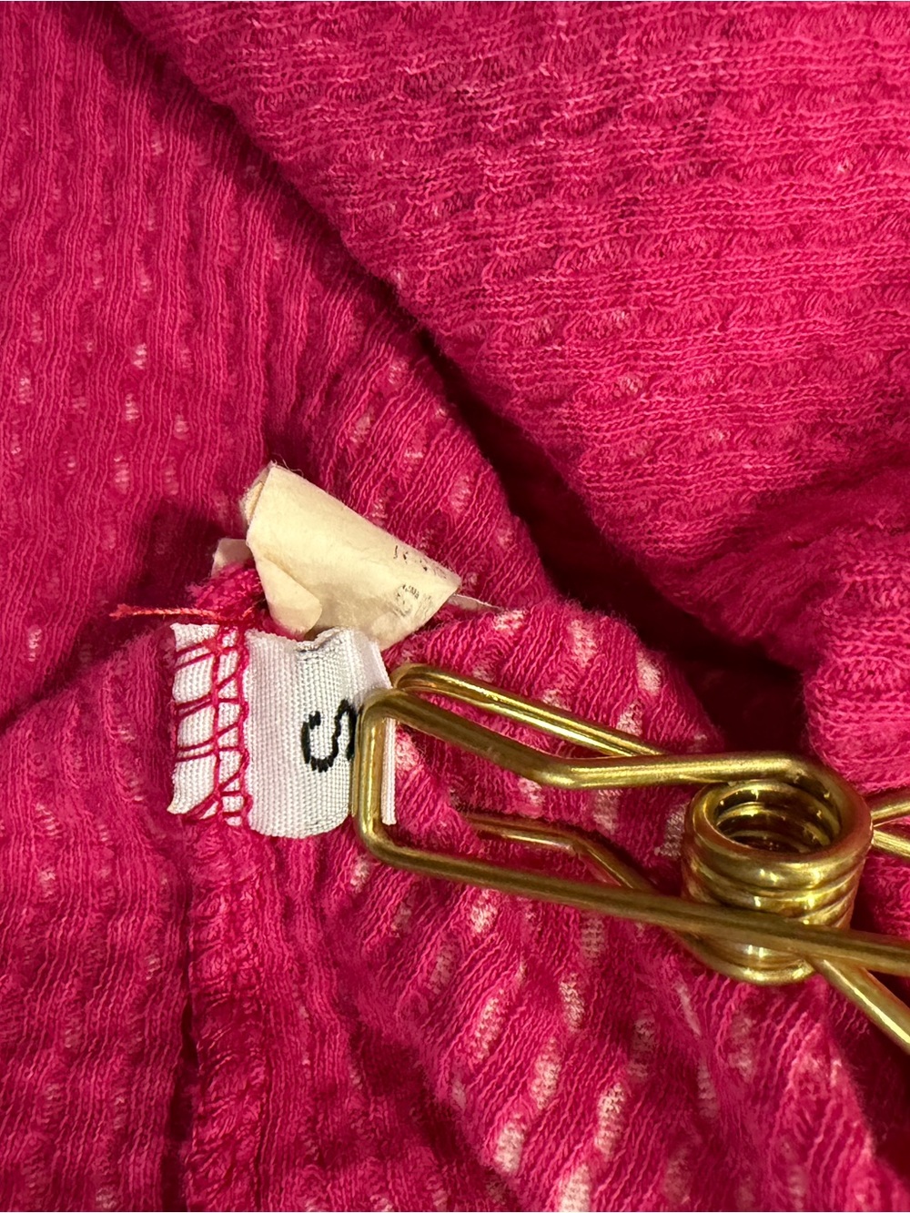 Bling Rider Hot Pink Tank with Black Wing Graphic - Picture 6 of 8